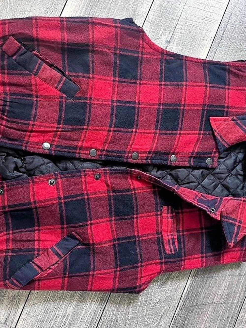 Global unisex Plaid Jacket Size Large